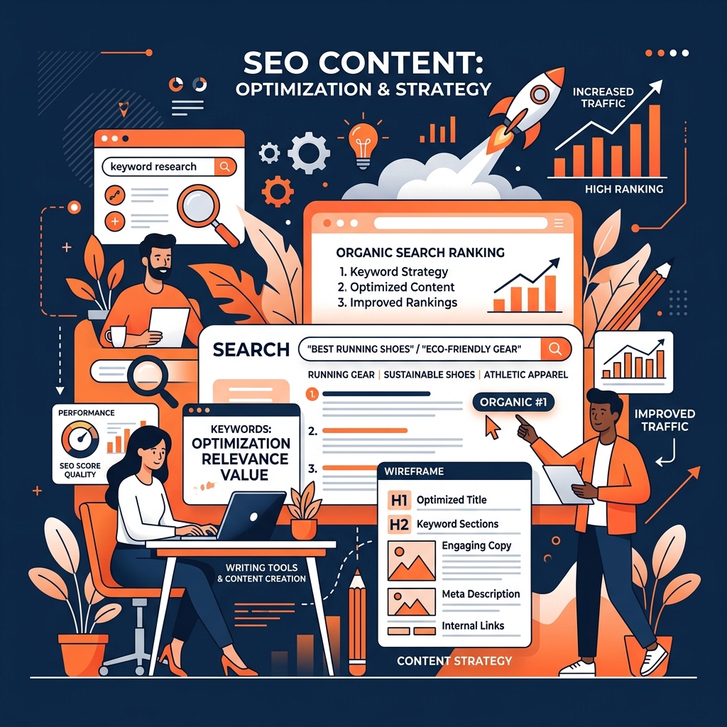 Content SEO Illustration